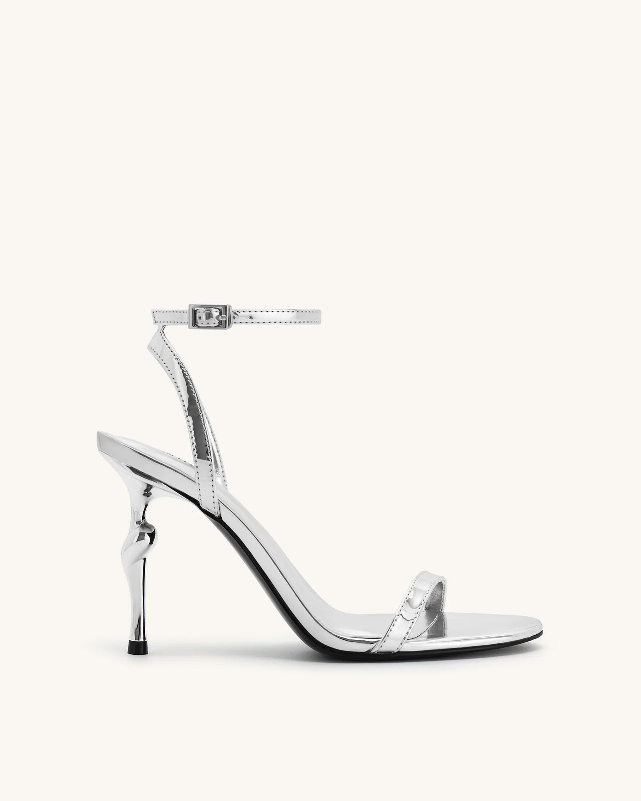 Aurora Sculptural Heel Sandals