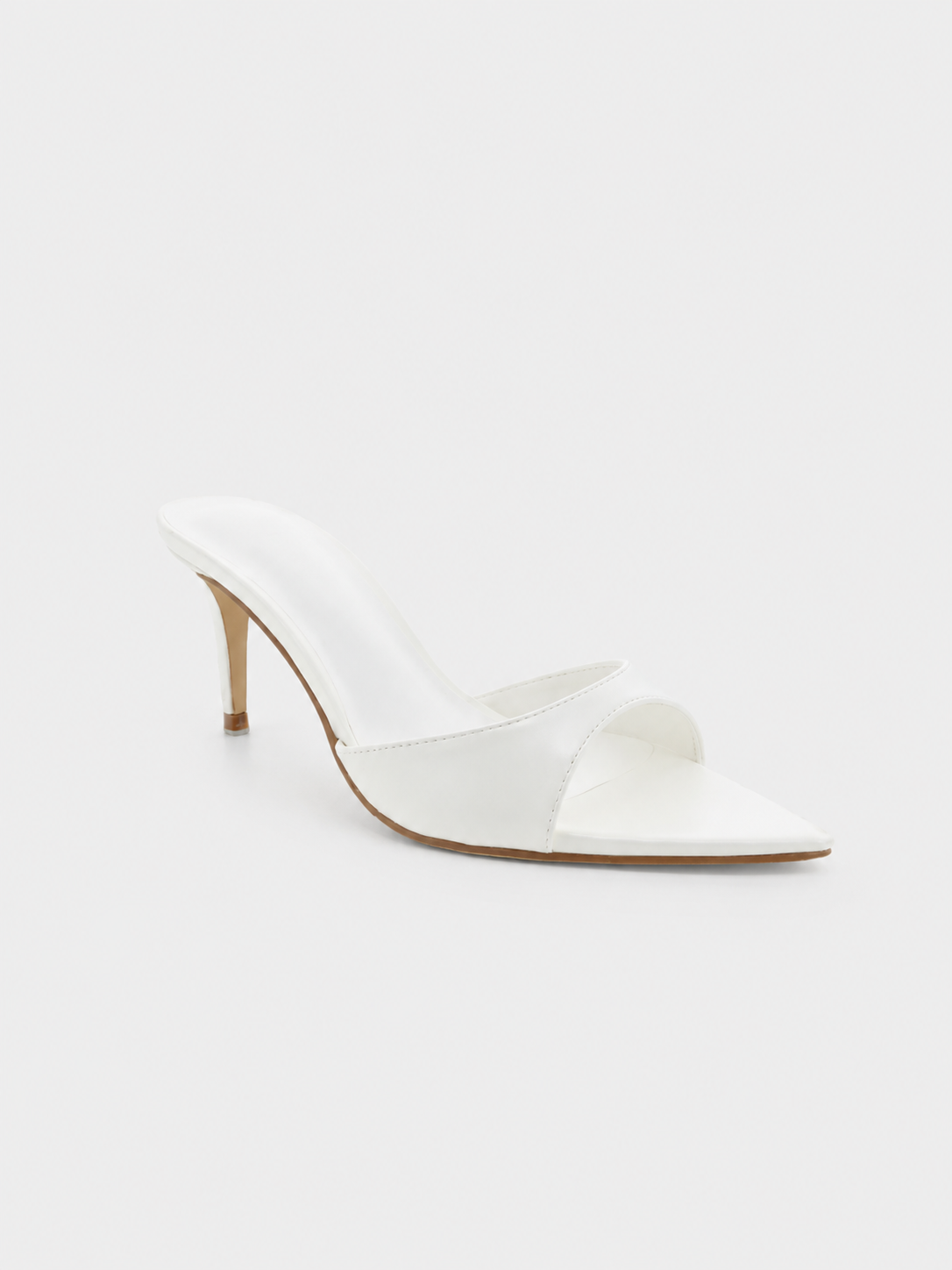 Celeste White Mule Hee