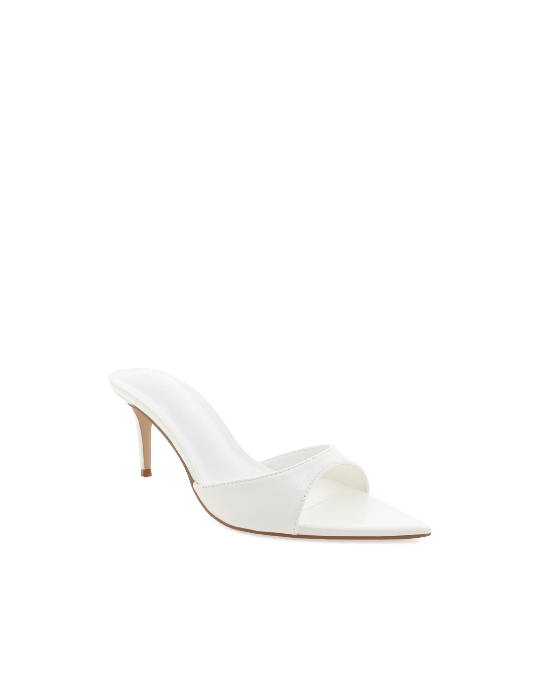 Celeste White Mule Hee
