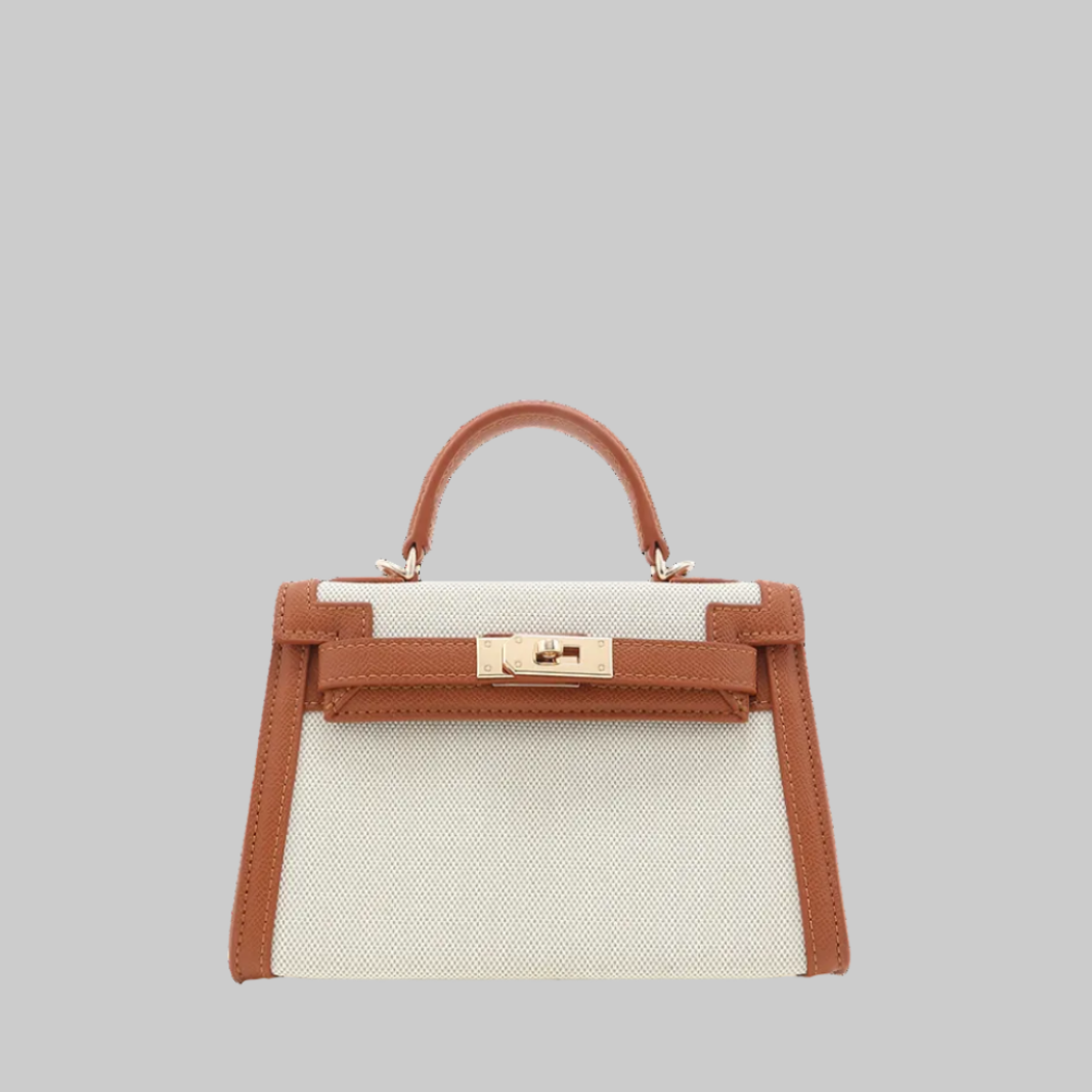 Vienna Canvas Top Handle Bag