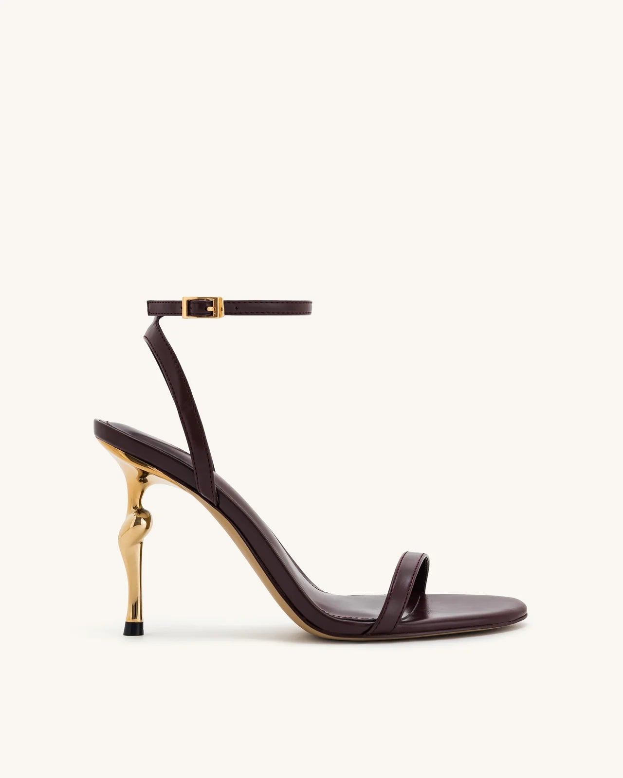 Aurora Sculptural Heel Sandals