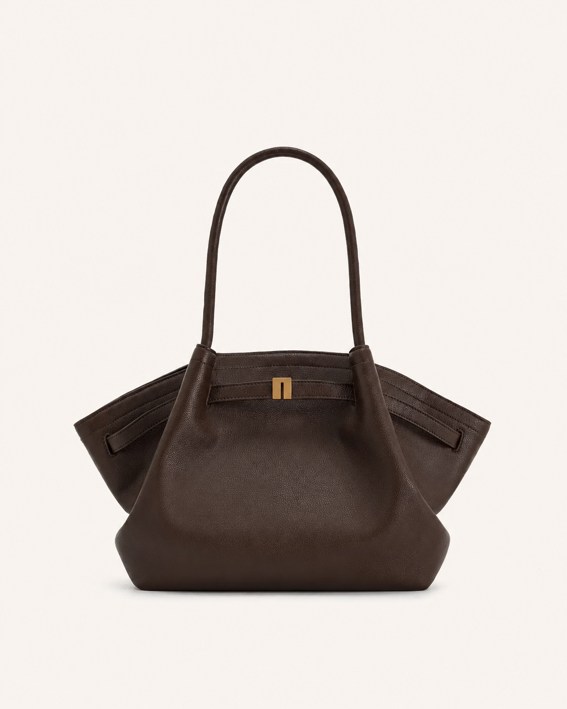 Amélie Medium Tote Bag – Dark Brown