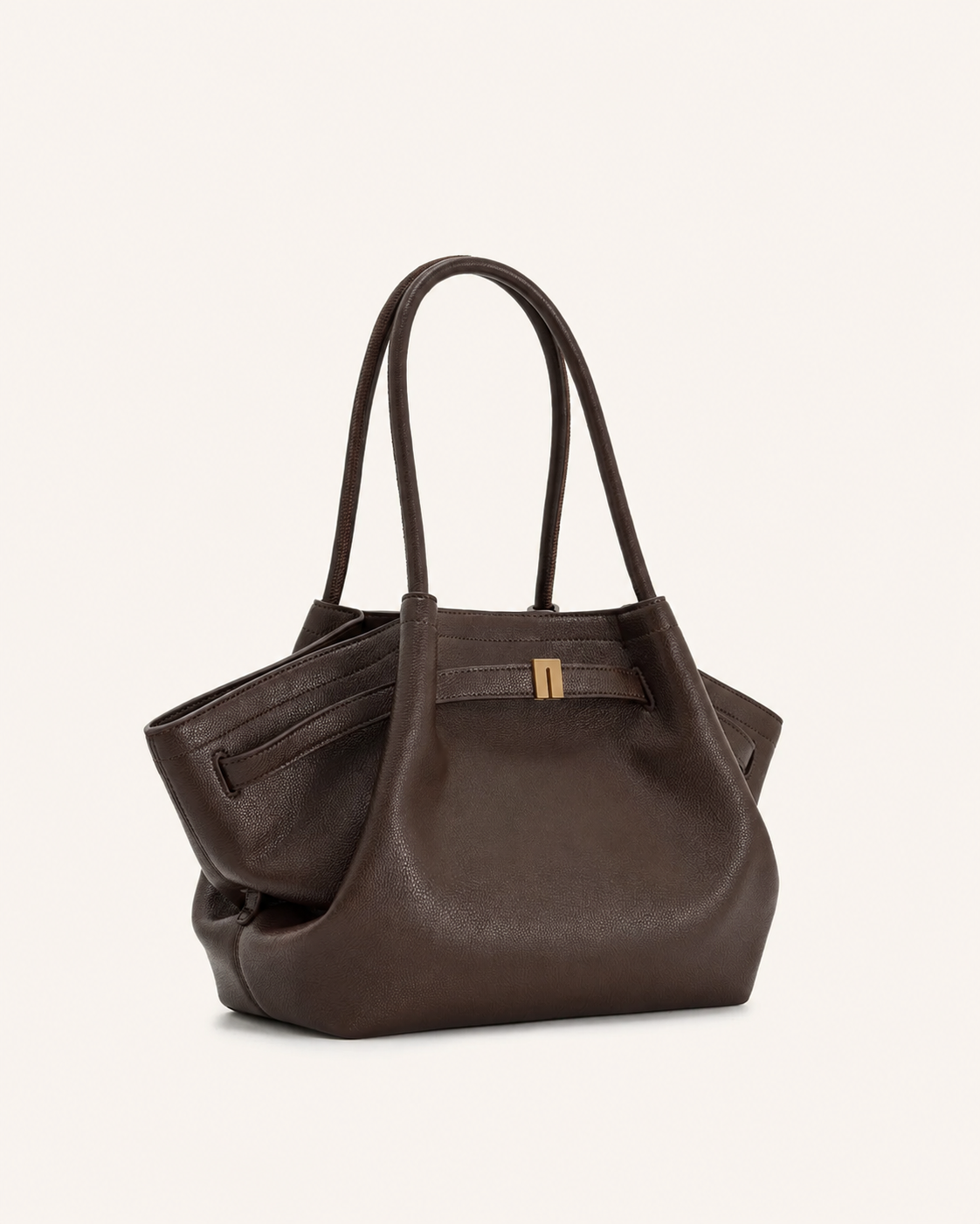 Amélie Medium Tote Bag – Dark Brown