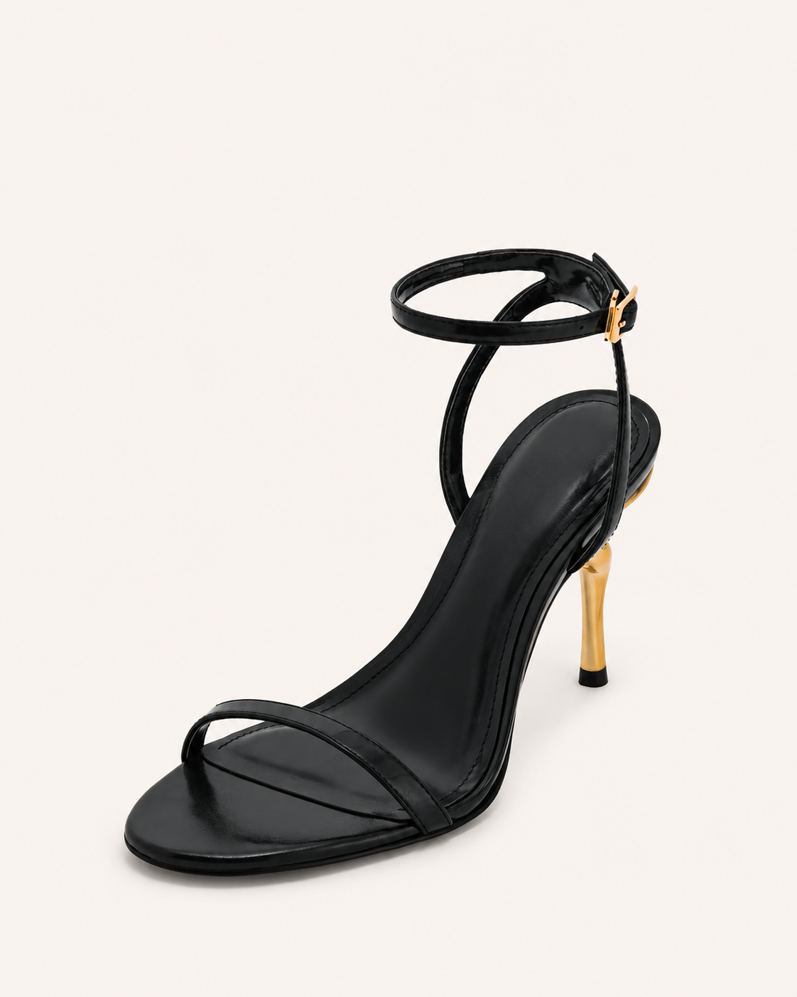 Aurora Sculptural Heel Sandals