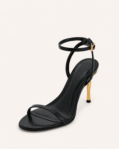 Aurora Sculptural Heel Sandals