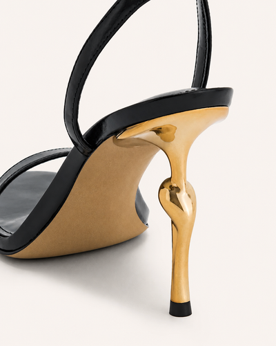Aurora Sculptural Heel Sandals