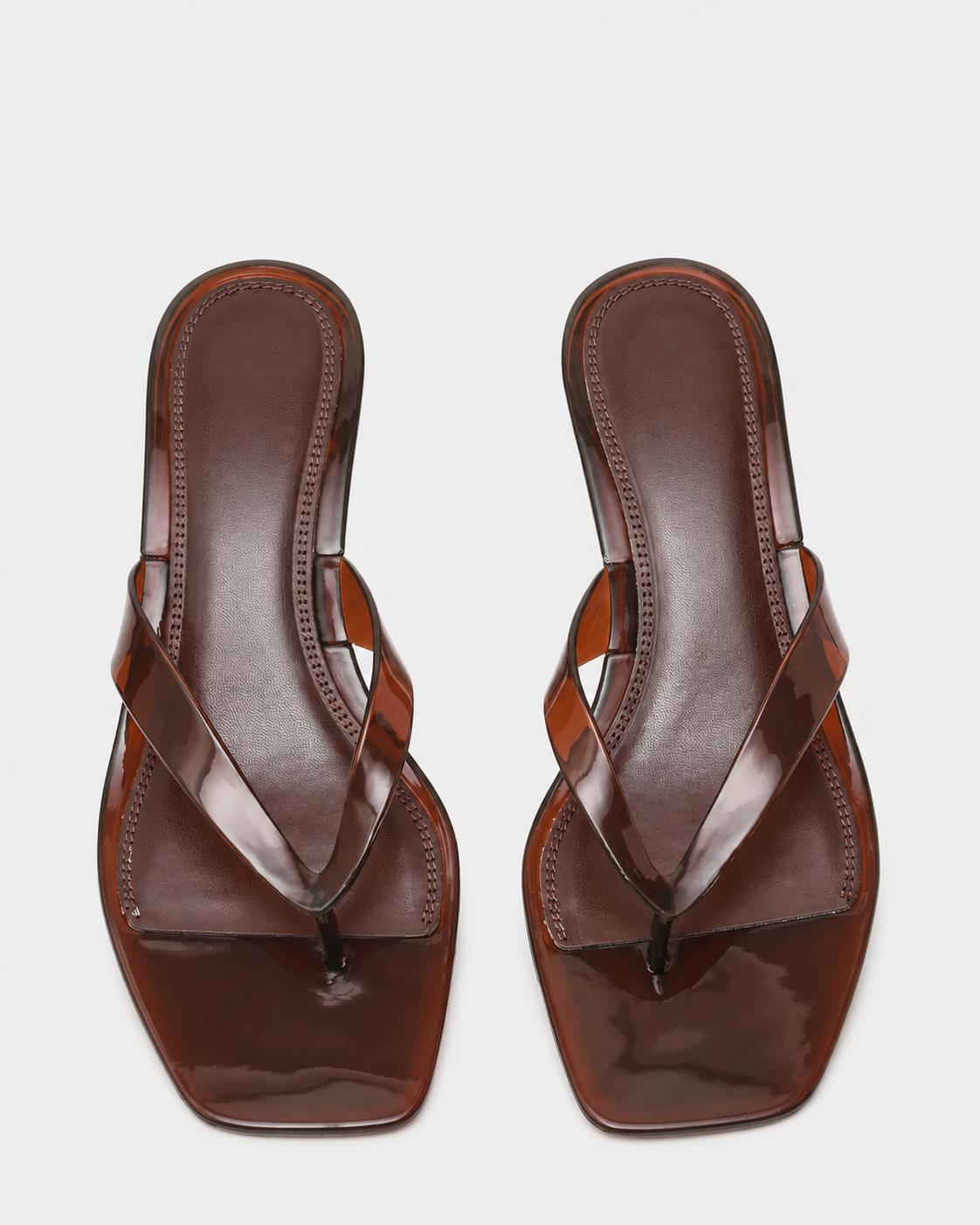 Sienna Jelly Sandal – Dark Amber