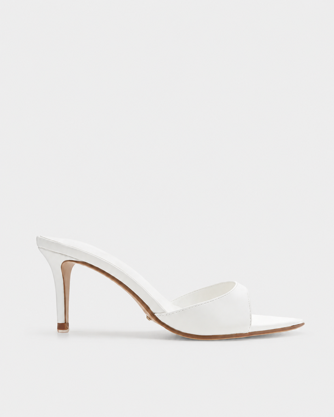Celeste White Mule Hee