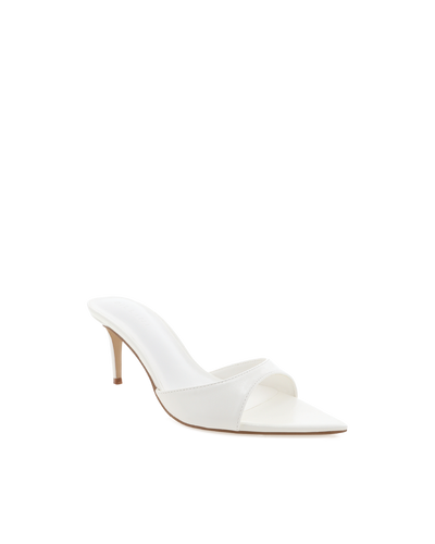 Celeste White Mule Hee