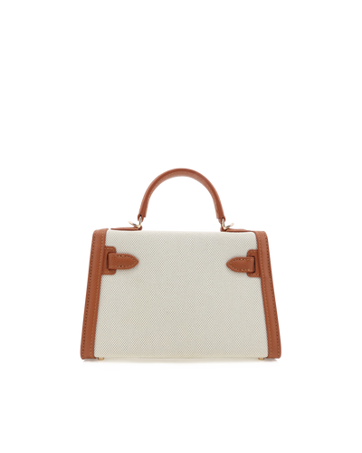 Vienna Canvas Top Handle Bag
