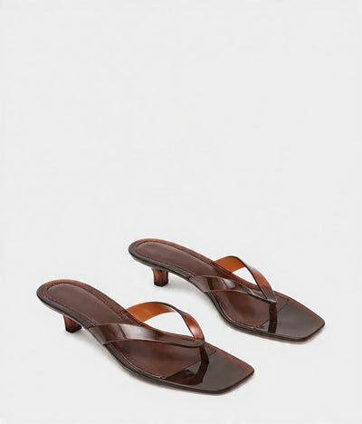 Sienna Jelly Sandal – Dark Amber